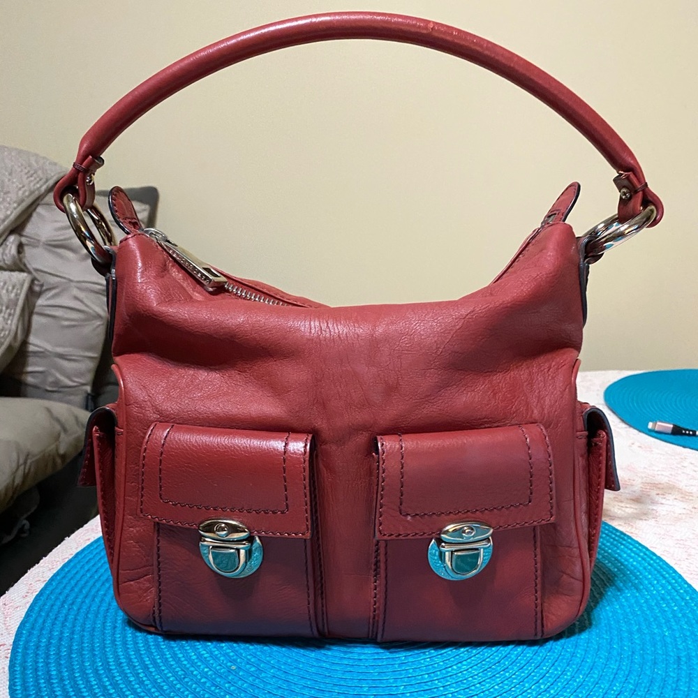 Red Marc Jacobs handbag